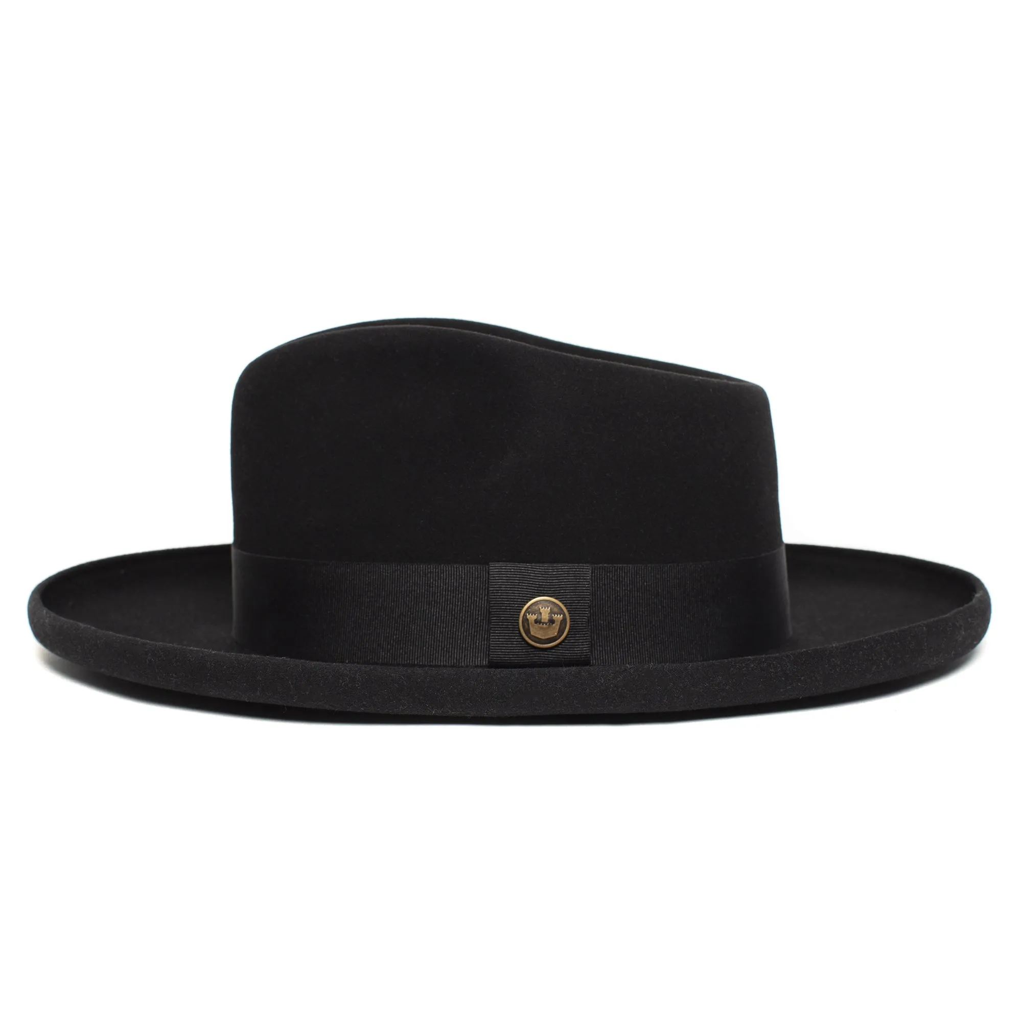 Suave Wide Brim Felt Fedora