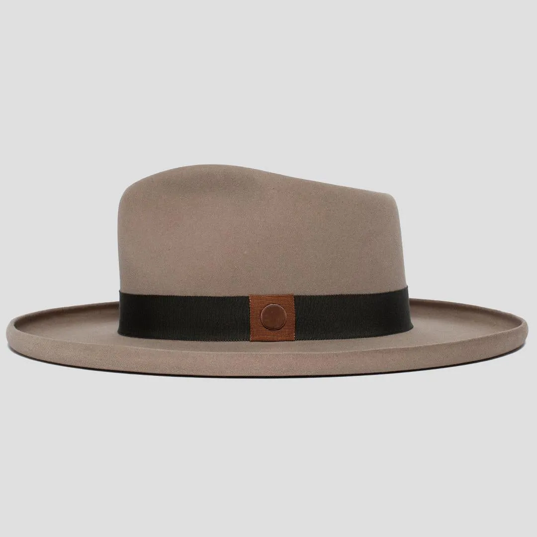 Suave Wide Brim Felt Fedora