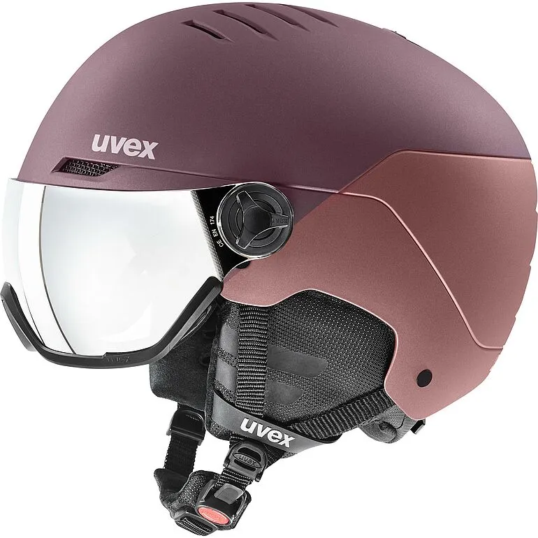 Uvex Ski Helmet WANTED with Visor