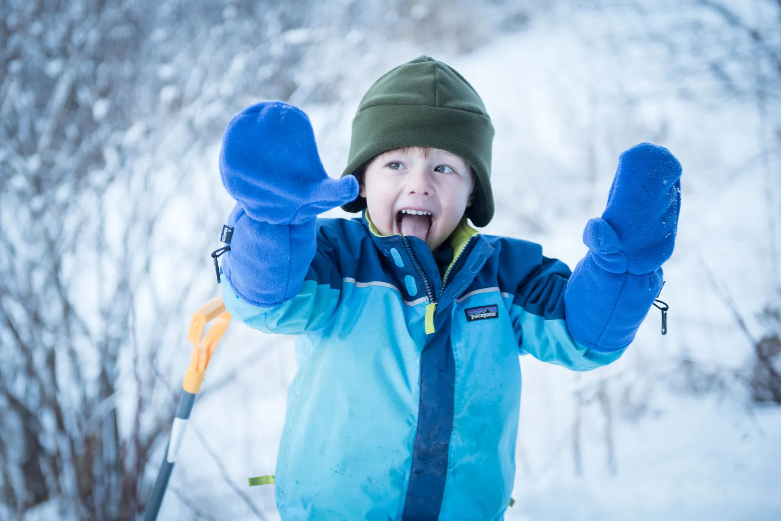 Windbloc® Fleece Gauntlet Mittens for Children