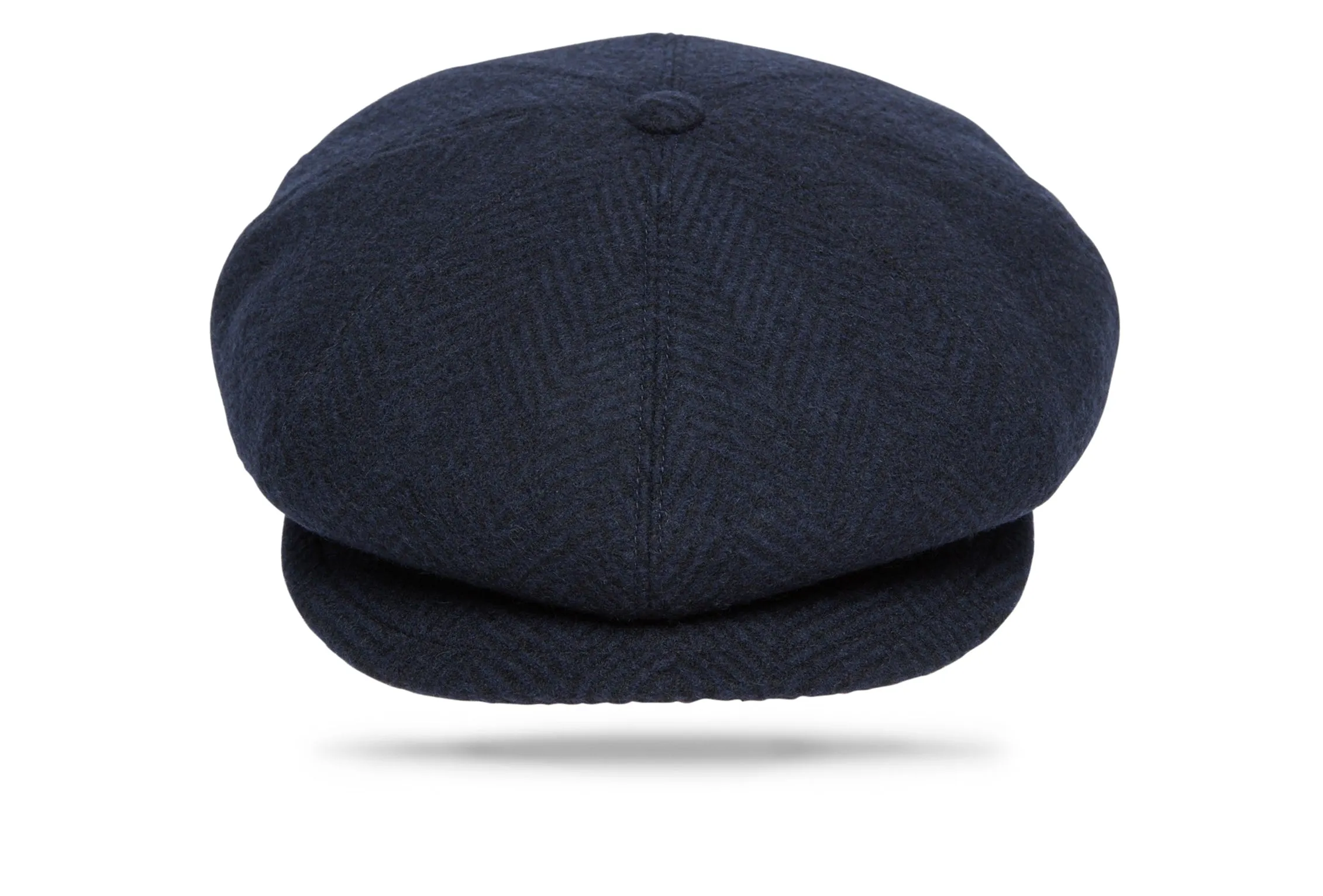 Wool Apple Jack - Midnight Herringbone W