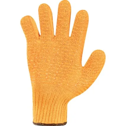 Yellow Criss - Cross Glove